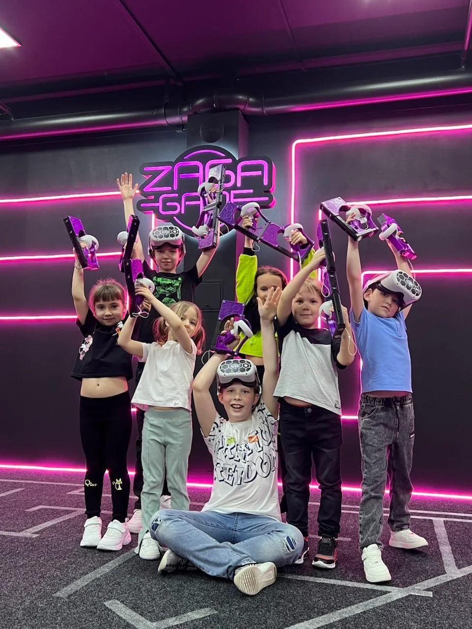 Детский праздник в ZAGA GAME